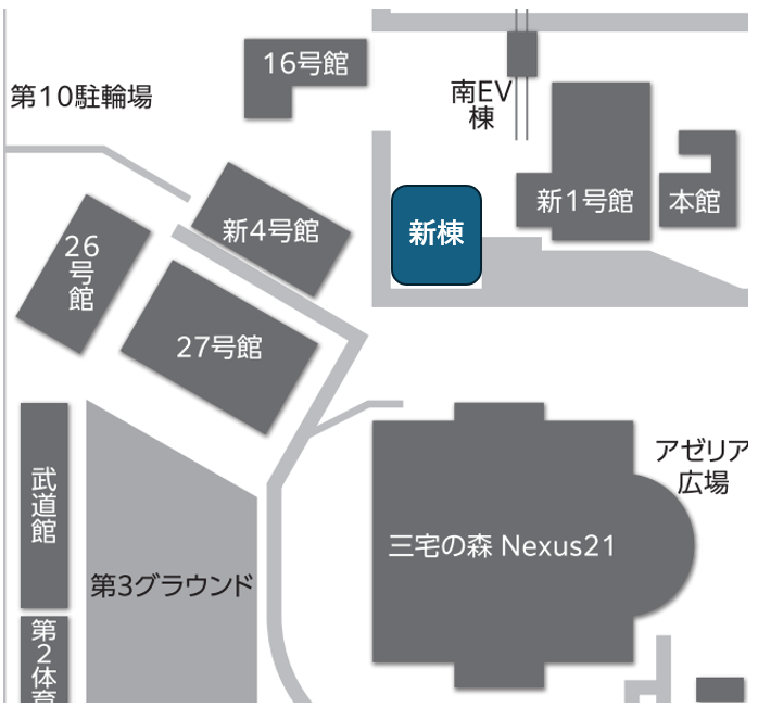 屋外 の平面図